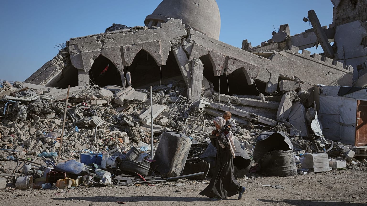 ویرانههای غزه در پی حملات اسرائیل