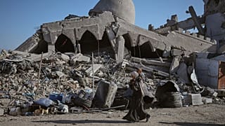 ویرانه‌های غزه در پی حملات اسرائیل