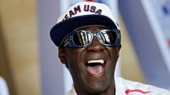 ARCHIVO: Flavor Flav disfrutando de la vista desde la casa del Team USA durante los Juegos Olímpicos de París 2024, 25 de julio de 2024.