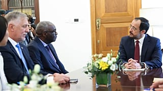 Η συνάντηση στο Προεδρικό Μέγαρο