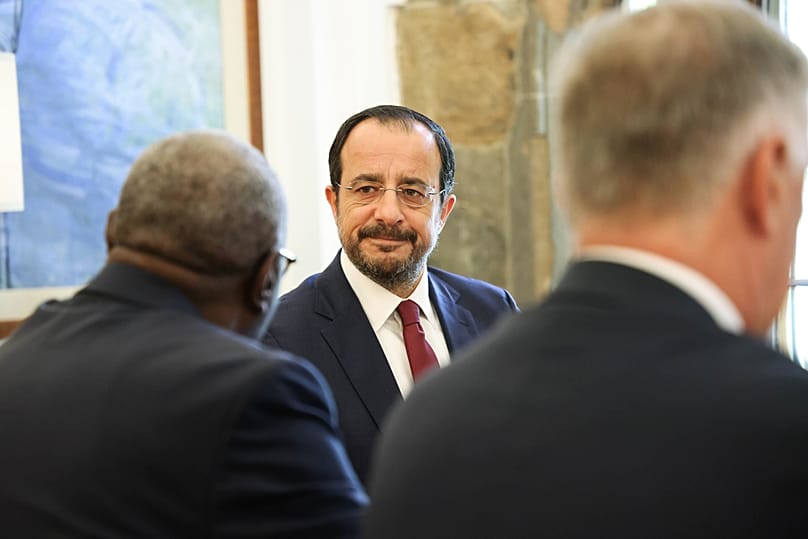 Η συνάντηση στο Προεδρικό Μέγαρο