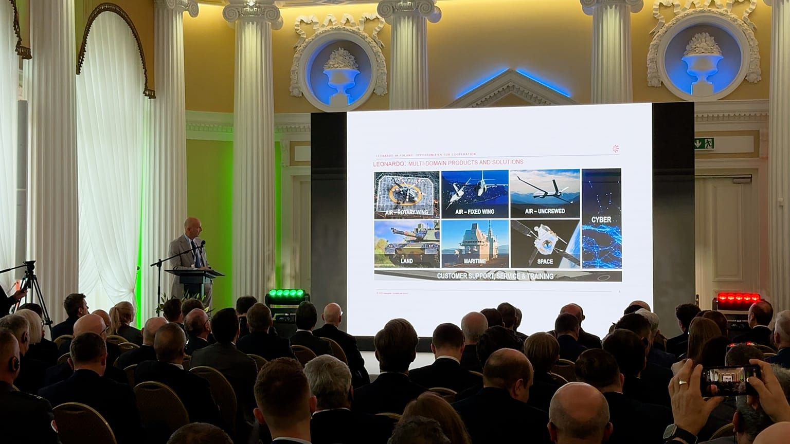 Foro aeroespacial italo-polaco, Varsovia, 29.10.2025.