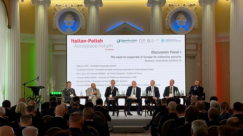 Foro aeroespacial italo-polaco, Varsovia, 29.10.2025.