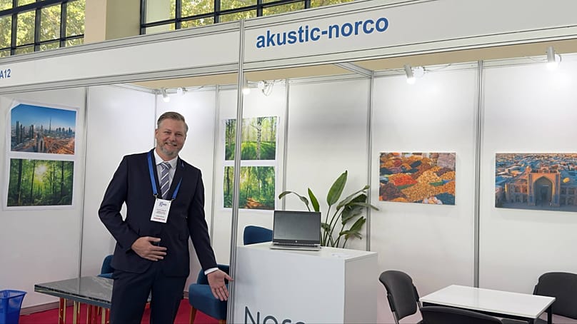Andreas Hultfeldt, Sales Director at Akustik Norco Interior