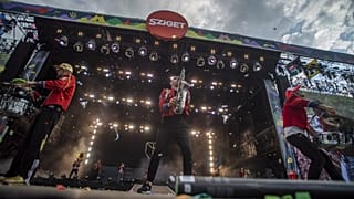 A Meute a Sziget nagyszínpadán 2022-ben