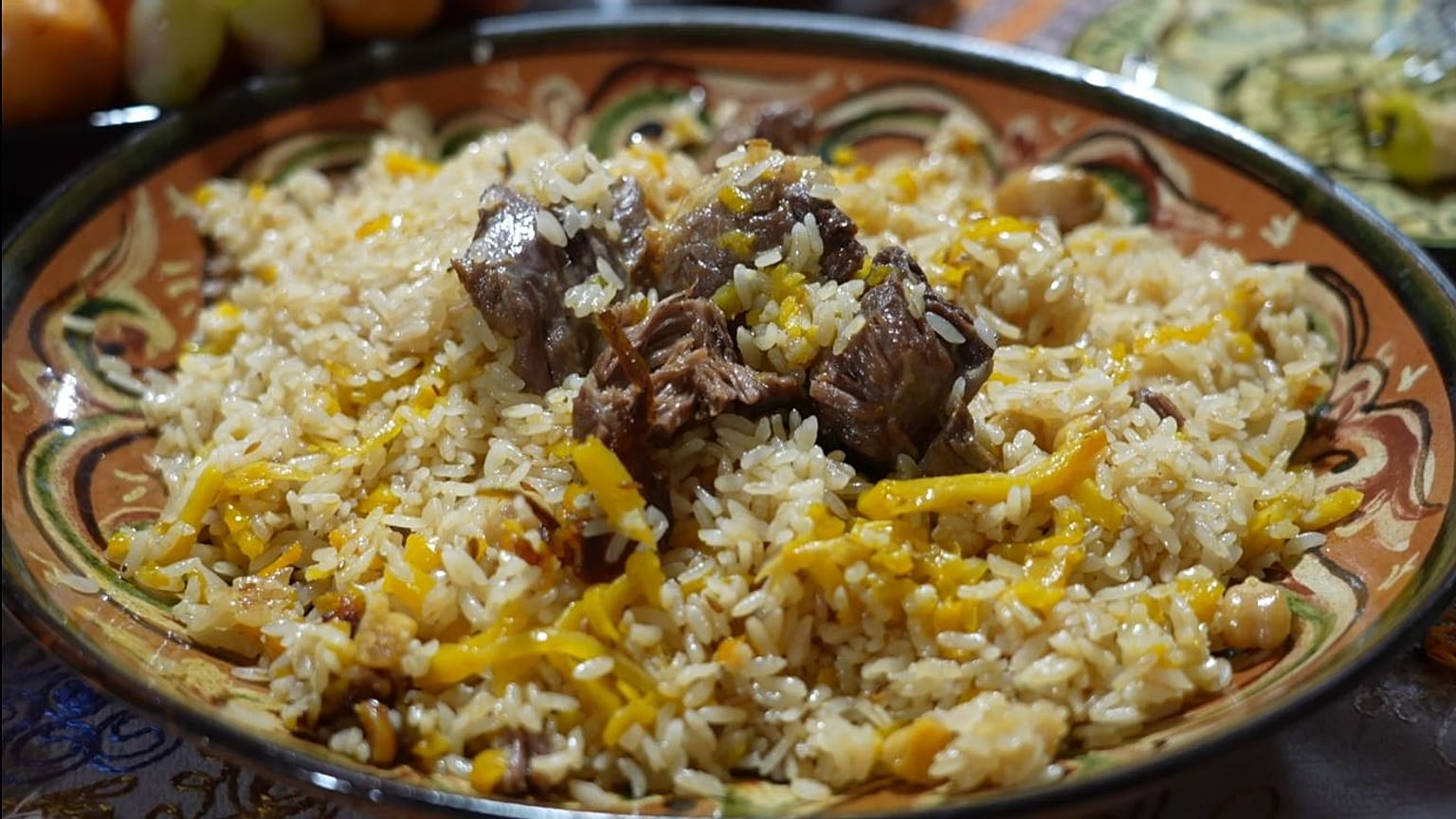 Plov is the symbol of uzbek cuisine