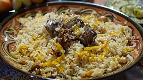 Plov is the symbol of uzbek cuisine