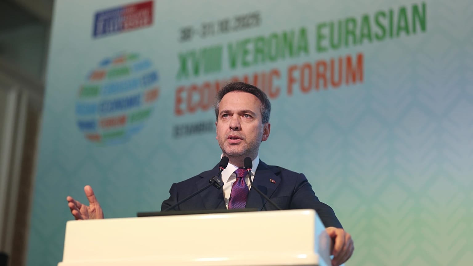 Enerji ve Tabii Kaynaklar Bakanı Alparslan Bayraktar, 30 Ekim 2025.