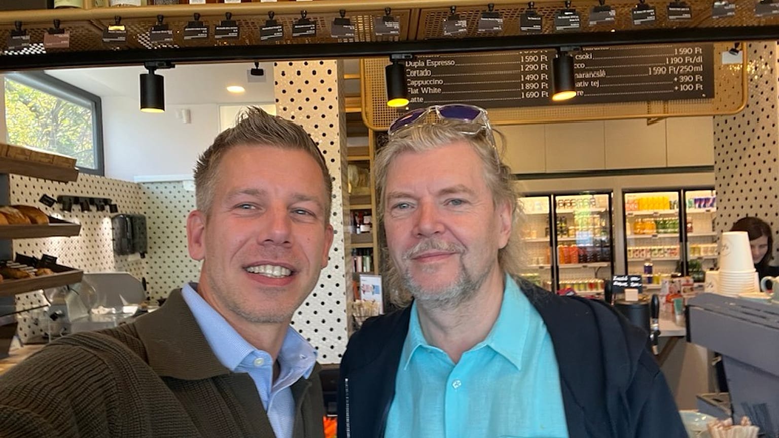 Magyar Péter és Gerendai Károly