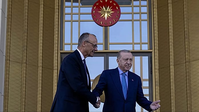 Germany's Merz urges deeper European ties with Turkey despite disagreements on Gaza