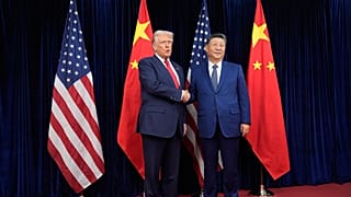 دیدار رهبران آمریکا و چین در کره جنوبی