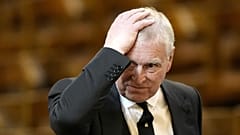 Принц Эндрю на похоронах герцогини Кентской в Лондоне, 16 сентября 2025 года.