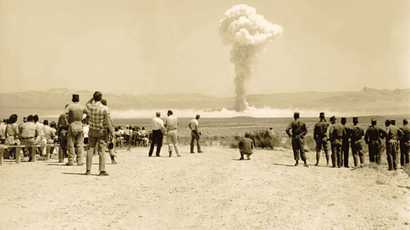 Arizonai nukleáris kísérlet Nevadában, 1953-ban