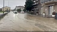 Heavy rain in Tuscany, Itally
