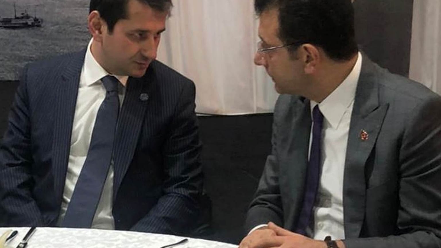 İbrahim Özkan ve Ekrem İmamoğlu