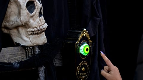 Romanya'da Cadılar Bayramı.