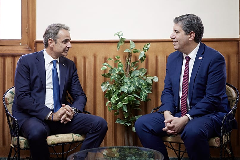 Κυριάκος Μητσοτάκης με τον αναπληρωτή ΥΠΕΞ των ΗΠΑ