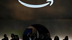 ARCHIVO - Logotipo de Amazon en un evento de Amazon en Nueva York, martes 30 de septiembre de 2025.