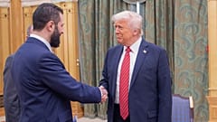 دیدار شرع و ترامپ در عربستان سعودی
