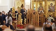 Στιγμιότυπο από το μνημόσυνο του Γλαύκου Κληρίδη
