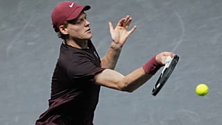 Jannik Sinner, en la final en París del Masters 1000, 2 de noviembre 2025.