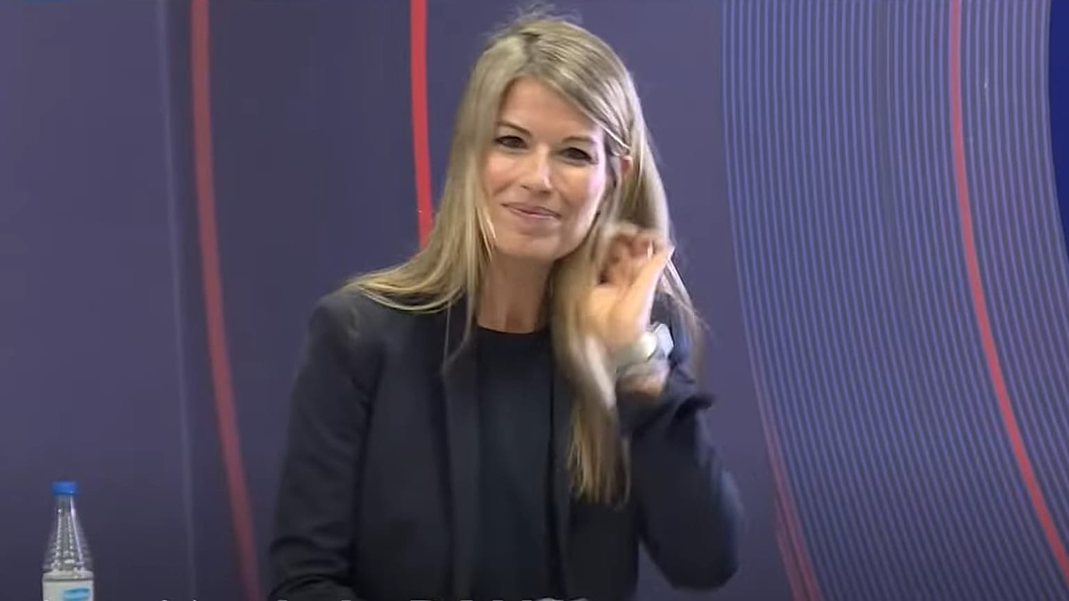 Maribel Vilaplana, periodista con la que almorzó Mazón el día de la DANA el 29 de octubre de 2024.