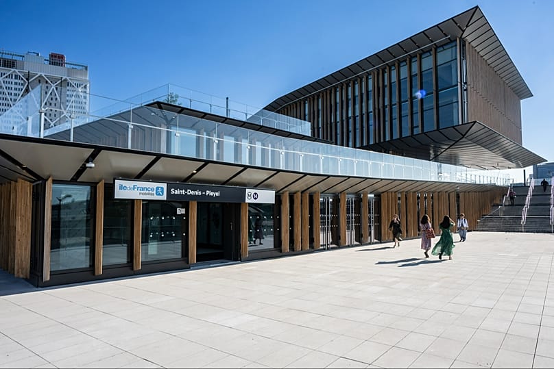 Saint-Denis-Pleyel, Paris, France 