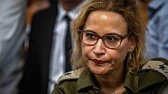 المدعية العامة العسكرية الإسرائيلية، اللواء يفعات تومر-يروشالمي، في المحكمة العليا بالقدس، يوم الثلاثاء 1 أكتوبر 2024.