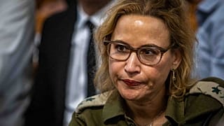 المدعية العامة العسكرية الإسرائيلية، اللواء يفعات تومر-يروشالمي، في المحكمة العليا بالقدس، يوم الثلاثاء 1 أكتوبر 2024.