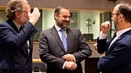 ARCHIVO: El entonces ministro de Transportes de España, José Luis Ábalos, durante una reunión de ministros de transportes de la UE en Bruselas, el 2 de diciembre de 2019.