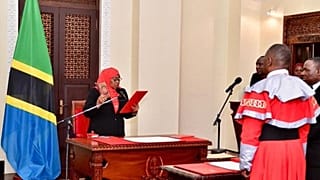 Tanzania's President Hassan sworn in after disputed election protests