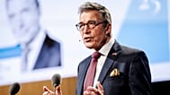 FILE: Anders Fogh Rasmussen speaks at the Copenhagen Democracy Summit in Copenhagen, 13 May 2025