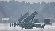 Patriot missile launchers acquired from the US last year are seen deployed in Warsaw, 6 February, 2023