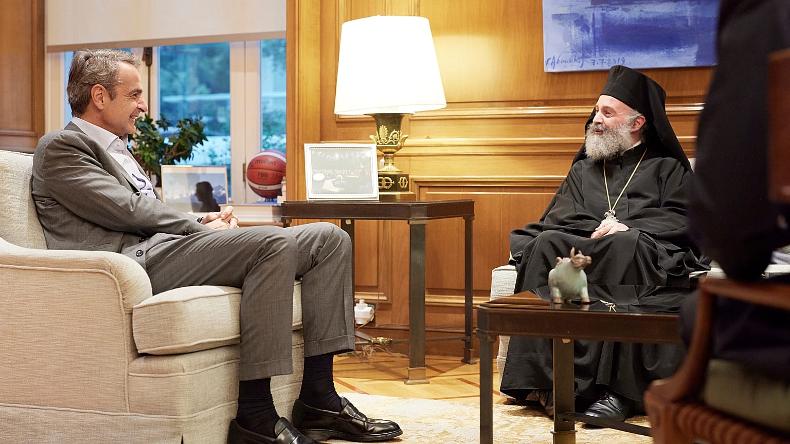 Η συνάντηση στο Μέγαρο Μαξίμου