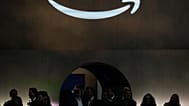 FILE - An Amazon logo is seen at an Amazon event in New York. 30 September 2025.