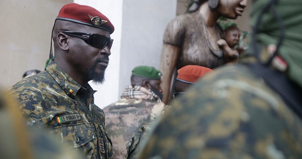 Guinea's junta leader enters the December presidential race