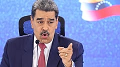 Nicolás Maduro, durante un momento del suo programma televisivo.