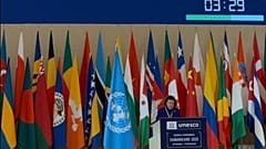 Η υπουργός Πολιτισμού της Ελλάδας