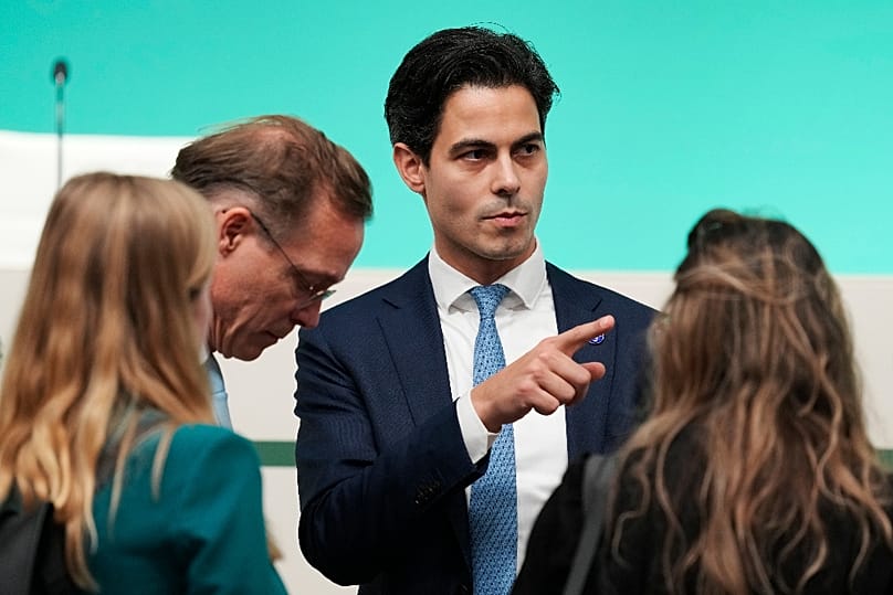 Rob Jetten klímaügyi miniszterként a dubaji COP28 klímakonferencián, 2023 decemberében