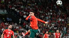 Cristiano Ronaldo im Trikot der Nationalmannschaft mit der Nummer 7