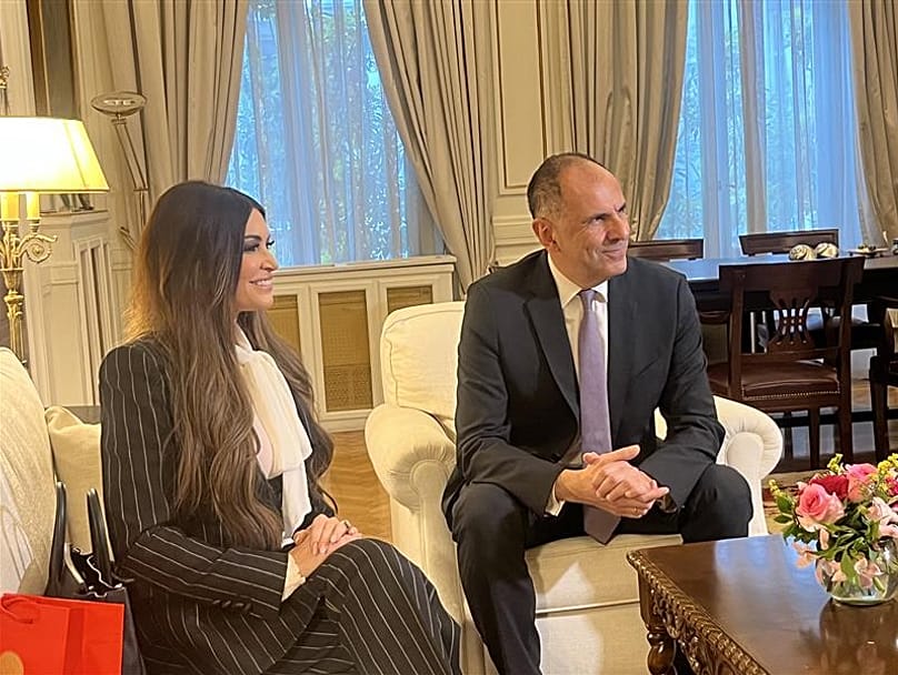 Η συνάντηση στο Υπουργείο Εξωτερικών