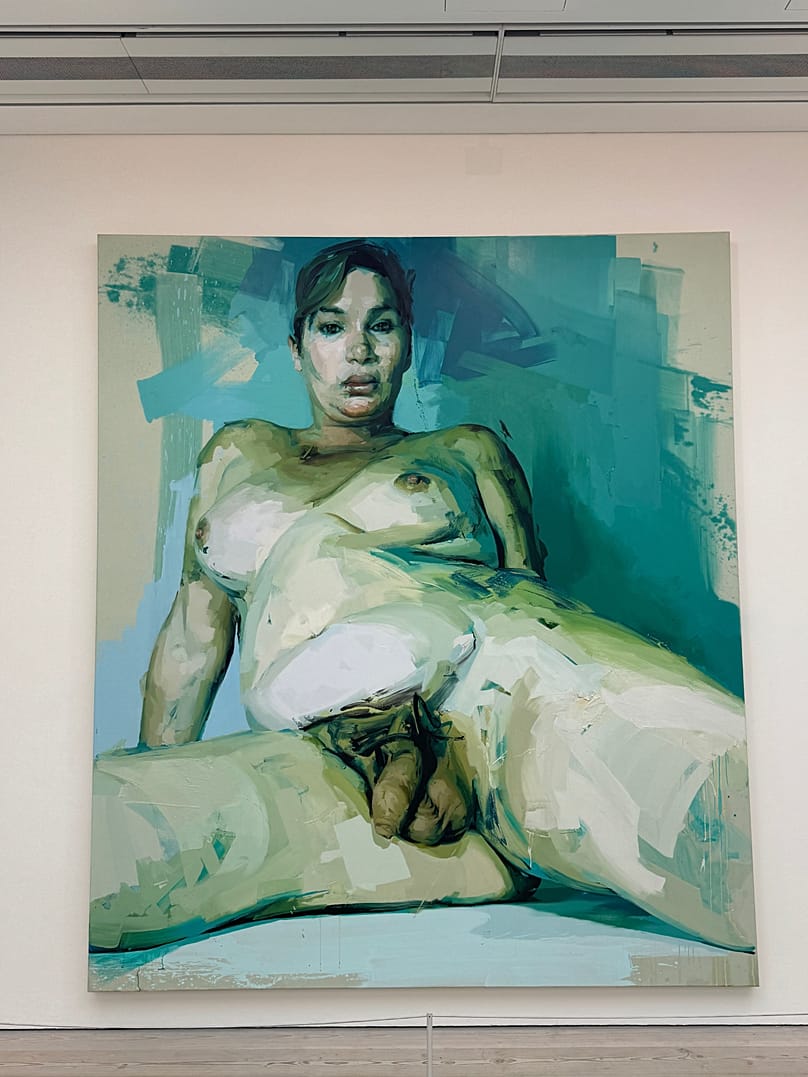 Jenny Saville’s 'Passage', 2004.