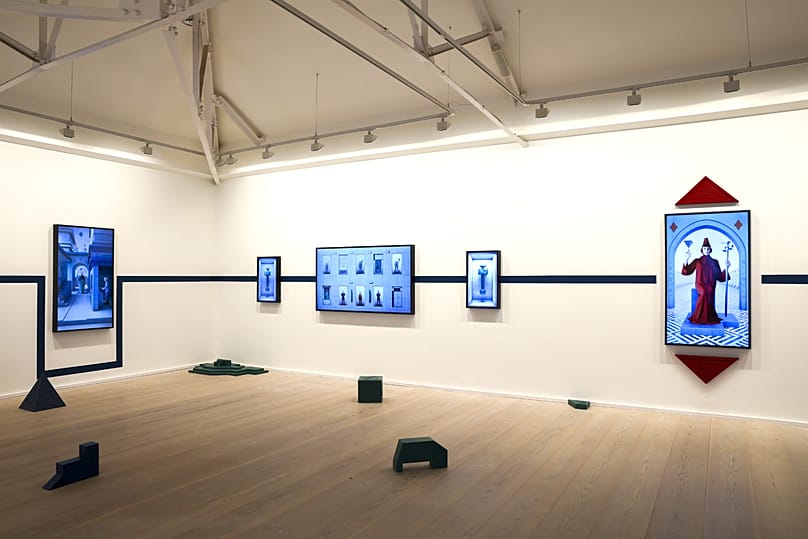 Installation view of Chino Moya's 'Deemona' 