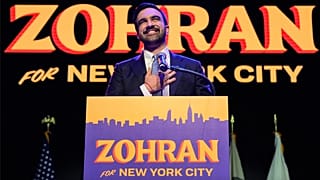 New York'un yeni belediye başkanı olarak seçilen Zohran Mamdani, 3 Kasım 2025.