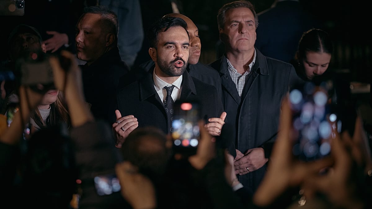 Watch: Zohran Mamdani confronts Trump in victory speech