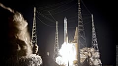 Start von Metop SGA1 an Bord einer Ariane-62-Rakete vom europäischen Weltraumbahnhof Kourou in Französisch-Guayana um 02:37 Uhr MESZ am 13. August 2025