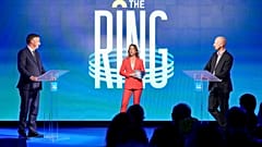 Euronews' brandneue Sendung "The Ring" mit der Moderatorin Méabh Mc Mahon und den Europaabgeordneten Marc Botenga und David Mc Allister