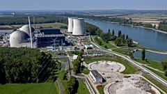 Archív fotó: a leállított Biblis atomerőmű Hessen tartományban