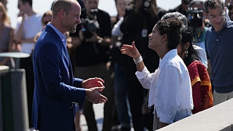 Le prince William rencontre les finalistes du prix Earthshot