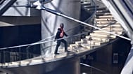 FILE: A member of security climbs up the stairs in the Louvre museum in Paris, 30 October 2025